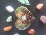 Heart Shaped Orgone Generators