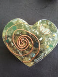 Heart Shaped Orgone Generators