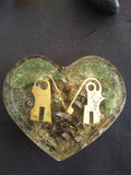 Heart Shaped Orgone Generators