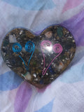 Heart Shaped Orgone Generators