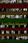 Great Black Educators Poster, Black History, Black History Month posters