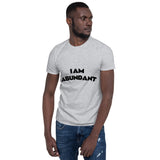 Positive Affirmation T-shirt -  I Am Abundant