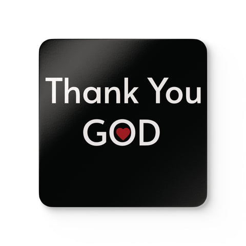 Drink coasters coaster set positive affirmation coasters daily affirmation houseware Thank You God Coasters Spirituality gifts