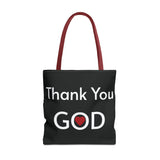 Religious Tote bag Graphic Tote bag Thank You God tote bag Christian Tote bag Spiritual quote printed Tote Bag