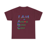 Positive Affirmation T-shirts for Children "I AM an Awesome Bright Child" Tshirt  for Kids Empowerment tee gift for Child