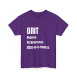Grit tshirt inspirational t-shirt motivation tshirt self empowerment tshirt mental health tshirt positive affirmation street wear ethics tee