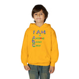 Awesome Bright Child Youth Hoodie Children Hooded Sweatshirt Children's Affirmation Hoodie Kids Affirmations Kids Motivational Sweatshirt