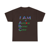 Positive Affirmation T-shirts for Children "I AM an Awesome Bright Child" Tshirt  for Kids Empowerment tee gift for Child