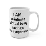 daily affirmation Spiritual gift for co-worker gift for friend positive affirmation gift for religious person coffee mug for spiritual being