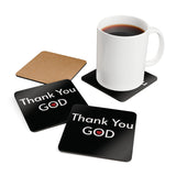 Drink coasters coaster set positive affirmation coasters daily affirmation houseware Thank You God Coasters Spirituality gifts