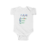 Infant Bodysuit Baby one piece Baby bodysuit positive affirmation baby shower gift Inspirational baby gift
