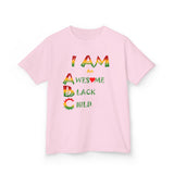 T-shirts for black children Affirmation tees for black kids Black Excellence Black History t-shirt Black Child T-shirt, Awesome Black Child