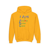 Awesome Bright Child Youth Hoodie Children Hooded Sweatshirt Children's Affirmation Hoodie Kids Affirmations Kids Motivational Sweatshirt