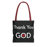 Religious Tote bag Graphic Tote bag Thank You God tote bag Christian Tote bag Spiritual quote printed Tote Bag