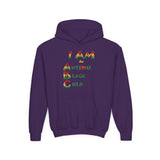 I Am an Awesome Black Child Hooded sweatsheat, Positive Affirmation Hoodie