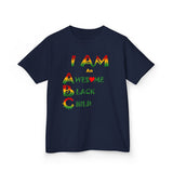 T-shirts for black children Affirmation tees for black kids Black Excellence Black History t-shirt Black Child T-shirt, Awesome Black Child
