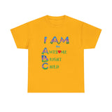 Positive Affirmation T-shirts for Children "I AM an Awesome Bright Child" Tshirt  for Kids Empowerment tee gift for Child