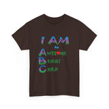 Positive Affirmation T-shirts for Children "I AM an Awesome Bright Child" Tshirt  for Kids Empowerment tee gift for Child