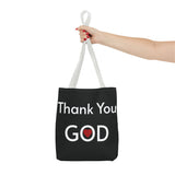 Religious Tote bag Graphic Tote bag Thank You God tote bag Christian Tote bag Spiritual quote printed Tote Bag