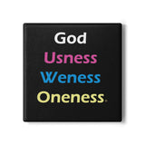 Ceramic Coaster Spirituality coaster for drinks  God coaster Christian coaster motivational coaster religious coaster gift for church member