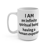 daily affirmation Spiritual gift for co-worker gift for friend positive affirmation gift for religious person coffee mug for spiritual being