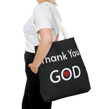 Religious Tote bag Graphic Tote bag Thank You God tote bag Christian Tote bag Spiritual quote printed Tote Bag