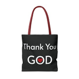 Religious Tote bag Graphic Tote bag Thank You God tote bag Christian Tote bag Spiritual quote printed Tote Bag