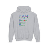 Awesome Bright Child Youth Hoodie Children Hooded Sweatshirt Children's Affirmation Hoodie Kids Affirmations Kids Motivational Sweatshirt
