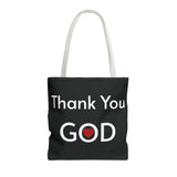 Religious Tote bag Graphic Tote bag Thank You God tote bag Christian Tote bag Spiritual quote printed Tote Bag