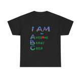 Positive Affirmation T-shirts for Children "I AM an Awesome Bright Child" Tshirt  for Kids Empowerment tee gift for Child