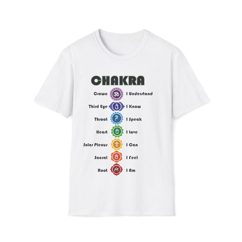 Chakra tshirt, Yoga shirt spirituality tshirt spirituality gift for women gift for fitness lover gift for yoga teacher meditation shirt