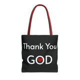 Religious Tote bag Graphic Tote bag Thank You God tote bag Christian Tote bag Spiritual quote printed Tote Bag