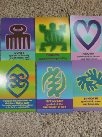 Adinkra Symbol Match Card Game