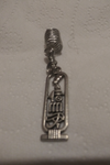 Egyptian cartouche symbols sarcophagus dreadlock jewelry