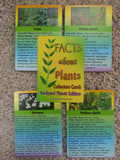 Facts about plants collector cards