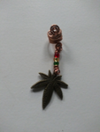 Marijuana Leaf dreadlock Jewelry