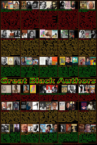 Great Black Authors poster