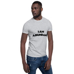 Positive Affirmation T-shirt -  I Am Abundant